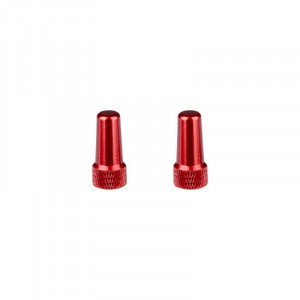 Set capace Force pentru valve tubeless presta, Rosii