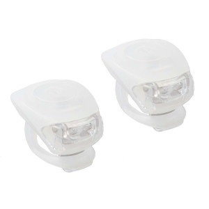 Set flash cu baterii M-Wave Cobra IV alb