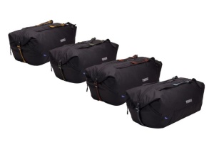 Set genti voiaj THULE GoPack Duffle 75L Black - 4 buc.