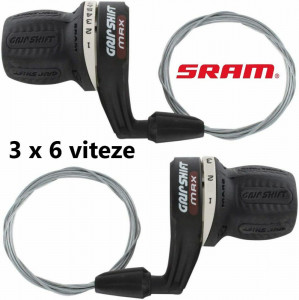 Set manete schimbator Sram MRX 3x6v viteze