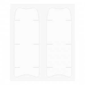 Set stickere protectie brat pedalier Muc-Off Crank Protection Kit Clear Matt