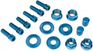 Set suruburi pipa Salt BMX - albastru