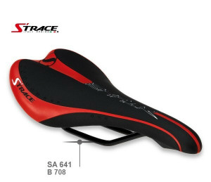 Sezut Strace Shair, 275x135mm, negru/rosu