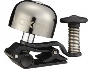 Sonerie bicicleta Voxom Kl18 darkchrome, Micro-Clip Bell