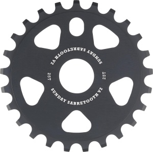 Sprocket Sunday Sabretooth V2, 25T, 6061-T6 Aluminiu