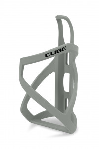 Suport bidon Cube HPP Left-Hand Sidecage gri-negru lucios