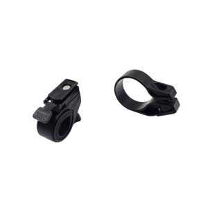 Suport Lumina fata / Far, INFINI HB05, plastic, pt. ghidon, 2 coliere (19-25mm / 31.5mm), compatibil cu: I-105W, I-106W, I-112P, I-310P, I-320P, AM