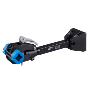 Suport service bicicleta FORCE pliabil Al/Fe, Negru