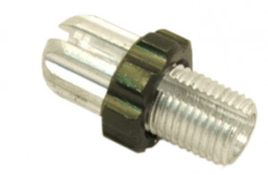 Surub reglare frana maneta, alu, filet gros, M10