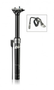 Tija sa dropper XLC All MTN SP-T10 Ø30.9mm, 350mm, negru, remote, cursa 100mm