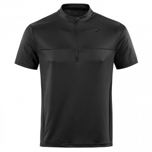Tricou ciclism Square jersey active S/S black