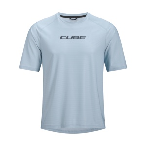 Tricou CUBE Functional Shirt S/S Light Blue