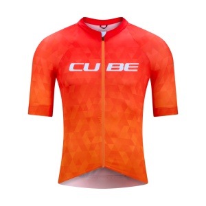 Tricou CUBE Road/XC S/S Green