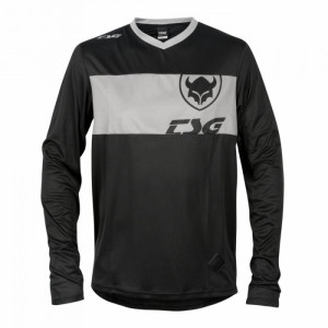 Tricou TSG Waft L/S - Black Grey