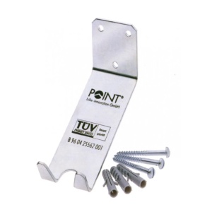 Wall bracket for hanging on pedal incl. mounting material