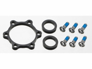 Adaptor Ashima AH-BS5, pentru butuc fata Boost de la 100x15mm la 110x15mm, alu 6061, 5mm, negru