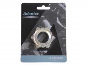Adaptor frana Ashima AC03XL center lock ultra light argintiu