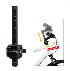 Adaptor pipa reglabil Speedlifter Twist T6 24,4mm, sleeve 39,5, black