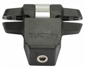 Adaptor sa KLICKfix pentru prindere borseta Negru