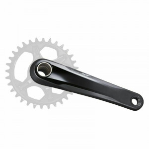 Angrenaj pedalier Shimano Deore XT FC-M8100-1, fara foaie, brat 170mm, pt. 12 vit.
