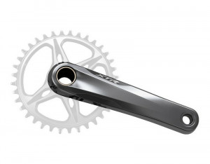 Angrenaj pedalier Shimano XTR FC-M9120-1 fara foaie brat 175mm pt. 11/12v pe spate hollowtech 2