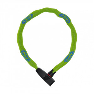 Antifurt bicicleta Abus Catena 6806K/85 Verde Neon (Square Chain)