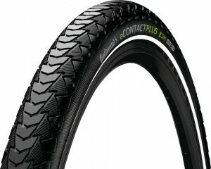 Anvelopa Continental eContact Plus Draht 26' 26X2.20 55-559 BLACK/BLACK REFLE