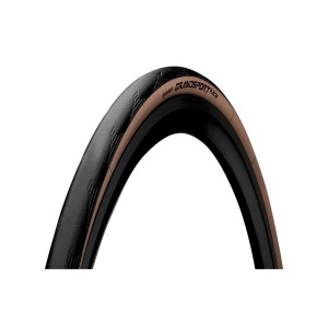 Anvelopa Pliabila Continental Grand Sport Race 28-622 (28 x 1 5/8 x 1 1/8) negru/maro