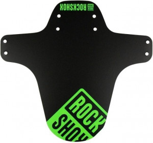 Aparatoare Rockshox MTB negru cu print verde