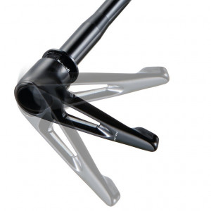 Ax spate XLC Pivot pin QR-H02 XLC thru-axle QR-H02, M12x1,0/16,5mm 142/160mm