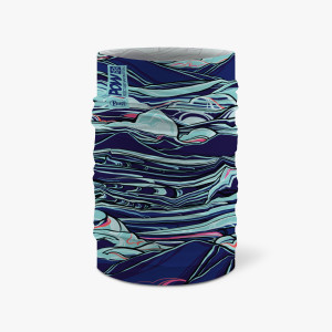 Bandana Buff -CoolNet UV Adulti - POW - GLACIAL LAKE Blue BUFF