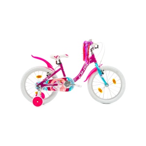 Bicicleta Copii DHS Unicorn - 20 Inch, Roz/Albastru