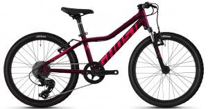 Bicicleta copii Ghost Lanao 20' Essential AL W - Mov/Roz