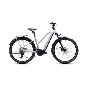 Bicicleta Electrica Cube Kathmandu, Hybrid ONE 800 Trapeze, Silverstar Reflex 2027 - 28"