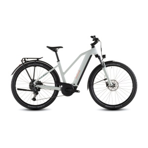 Bicicleta Electrica Cube NURIDE HYBRID PERFORMANCE 600 TRAPEZE, Desertstone GREY, 2026 – 28"