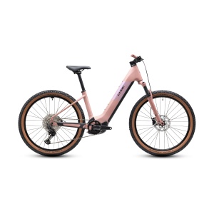 Bicicleta Electrica Cube Reaction, Hybrid Performance 720 Easy Entry, Ruby Black 2027 - 27.5"