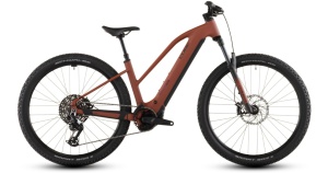 Bicicleta Electrica Cube REACTION HYBRID RACE 800 TRAPEZE, Amber BLACK, 2026 - 27.5"