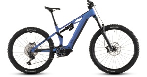 Bicicleta Electrică Cube STEREO HYBRID ONE77 HPC SLX 800, Blueiris BLACK, 2026 - 29"