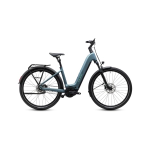 Bicicleta Electrica Cube Touring Hybrid Deluxe ,SLX 800 Easy Entry, Greengranit Green 2027 - 28"