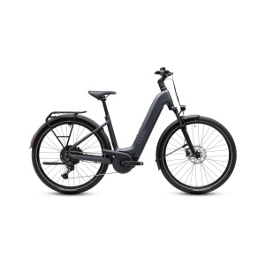 Bicicleta Electrica Cube Touring Hybrid, ONE 600 Easy Entry Grey, Coolgrey 2027 - 28"