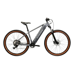Bicicleta electrica Kross Hexagon Boost 1.0 29" gri lucios