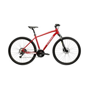 Bicicleta Kross Evado 4.0 burgundy/white glossy