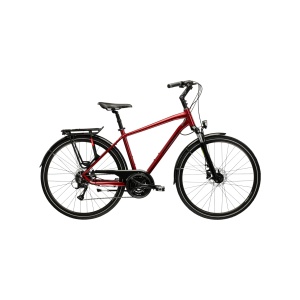 Bicicleta Kross Trans 4.0 ruby red / black / glossy