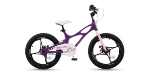 Bicicletă pentru copii Royal Baby Space Shuttle, mov - 18"