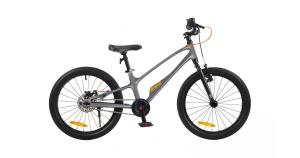 Bicicleta Royal Baby EZ Space Shark, Gri - 18"