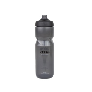 Bidon Zefal Sense Pro 80 800ml, Fumuriu Negru/Negru/Gri, 7.6x7.6x24 cm, PP