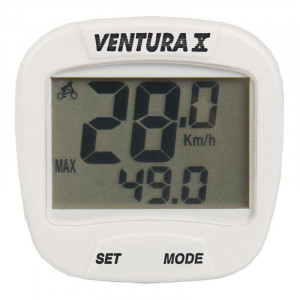 Bike Computer 10 functii Ventura alb