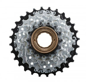 Bloc de pinioane pe filet Shimano MF-TZ510-6, 6 Vit., 14-28T