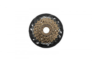 Bloc de pinioane pe filet Shimano Tourney MF-TZ500-6-CP, 6 vit., 14-16-18-21-24-28T, cu protectie spite, vrac