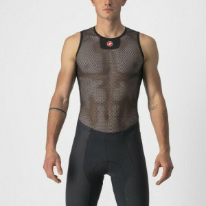 Bluza de corp perforata Castelli Core Mesh SL, Negru